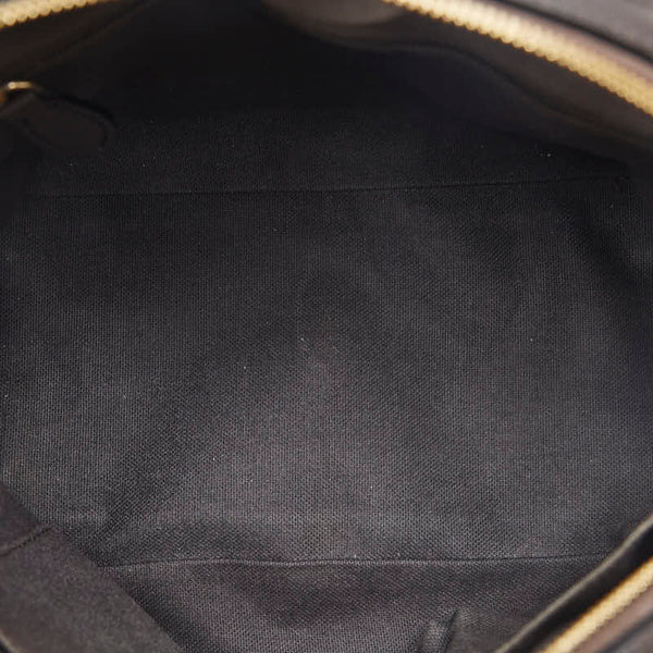 バーバリー ノバチェック シャドーホース ハンドバッグ ベージュ PVC レザー レディース BURBERRY 【中古】