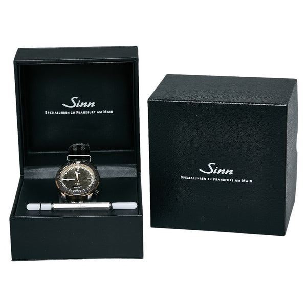 ジン T50 GOLD BRONZE 腕時計 自動巻き ゴールドブロンズ文字盤 チタン ナイロン メンズ Sinn 【中古】