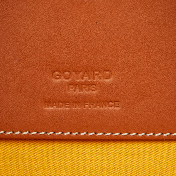 ゴヤール サンマルタン 肩掛け ショルダーバッグ トートバッグ ブラック マルチカラー PVC レザー レディース GOYARD 【中古】