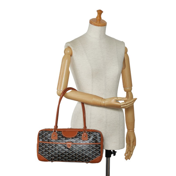 ゴヤール サンマルタン 肩掛け ショルダーバッグ トートバッグ ブラック マルチカラー PVC レザー レディース GOYARD 【中古】