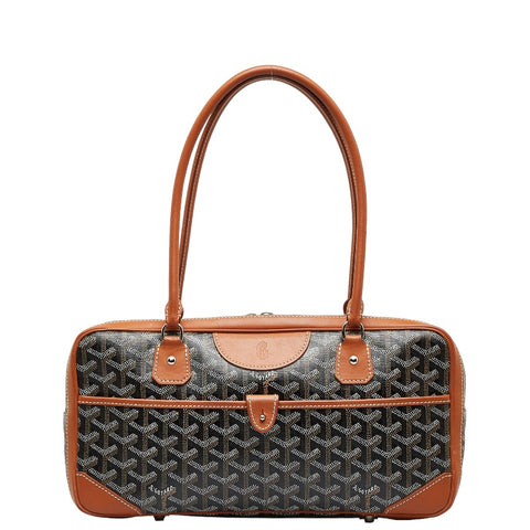 ゴヤール サンマルタン 肩掛け ショルダーバッグ トートバッグ ブラック マルチカラー PVC レザー レディース GOYARD 【中古】