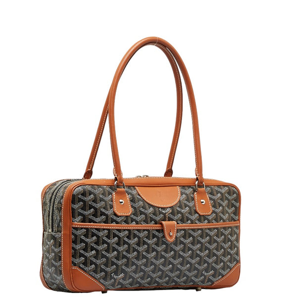 ゴヤール サンマルタン 肩掛け ショルダーバッグ トートバッグ ブラック マルチカラー PVC レザー レディース GOYARD 【中古】