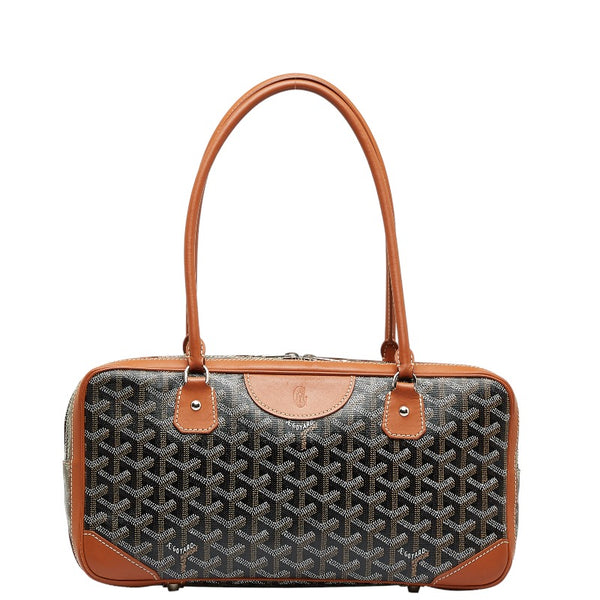 ゴヤール サンマルタン 肩掛け ショルダーバッグ トートバッグ ブラック マルチカラー PVC レザー レディース GOYARD 【中古】