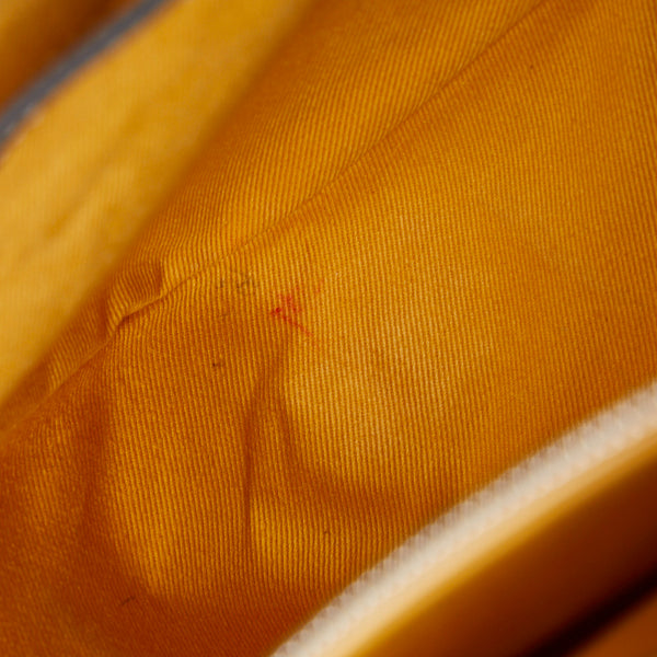 ゴヤール ベルヴェデールPM 斜め掛け ショルダーバッグ グレー PVC レザー レディース GOYARD 【中古】