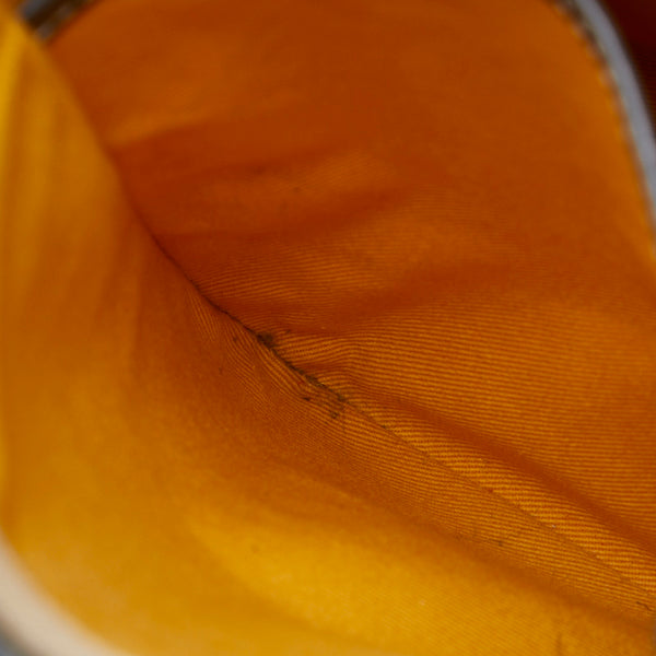 ゴヤール ベルヴェデールPM 斜め掛け ショルダーバッグ グレー PVC レザー レディース GOYARD 【中古】