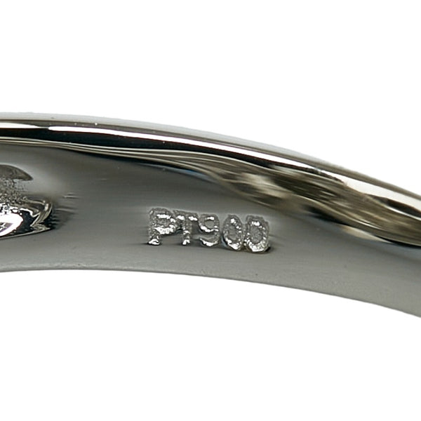 Pt900 プラチナ ダイヤ1.03 リング 指輪 レディース 14.5号 【中古】