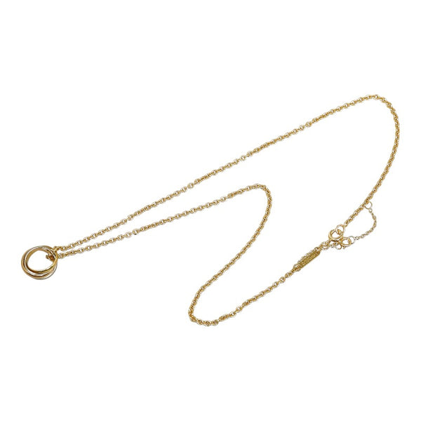 カルティエ K18 ゴールド トリニティ ネックレス レディース CARTIER 【中古】