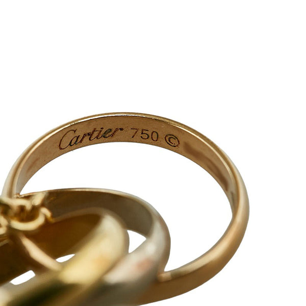 カルティエ K18 ゴールド トリニティ ネックレス レディース CARTIER 【中古】