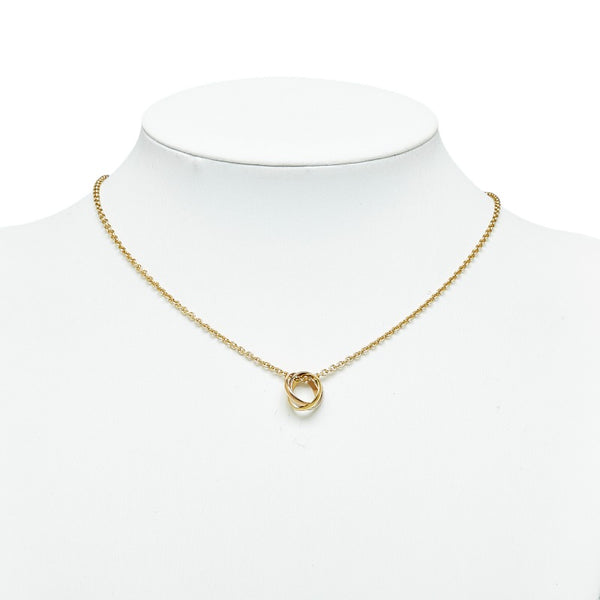 カルティエ K18 ゴールド トリニティ ネックレス レディース CARTIER 【中古】