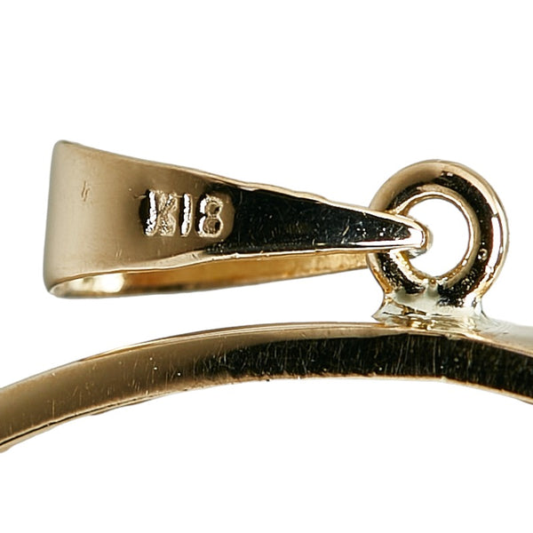 K18YG イエローゴールド マベパール27.16mm ペンダントトップ レディース 【中古】