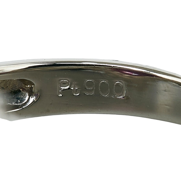Pt900 プラチナ ピンクサファイア2.74ct ダイヤ0.63ct リング 指輪 レディース 8号 【中古】
