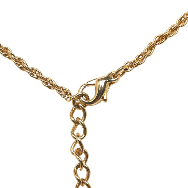 ディオール チェーン ネックレス ゴールド メッキ レディース Dior 【中古】