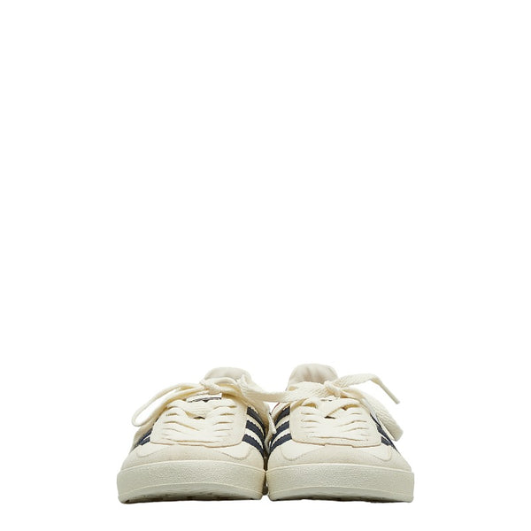 グッチ ×adidas アディダス GAZELLE ガゼル スニーカー HQ8849 ホワイト マルチカラー レザー スウェード レディース GUCCI 【中古】