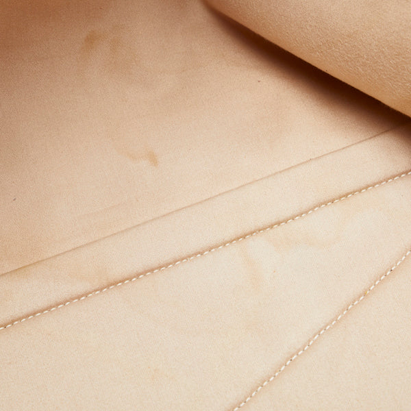 エルメス ヴィクトリア50 ボストンバッグ ルージュヴィフ ベージュ トワルアッシュ トリヨンクレマンス レディース HERMES 【中古】