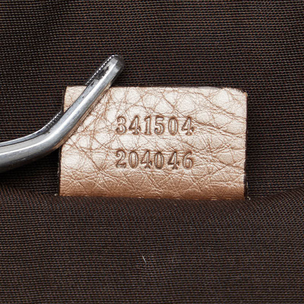 グッチ ハンドバッグ ショルダーバッグ 2WAY 341504 シャンパンゴールド レザー レディース GUCCI 【中古】