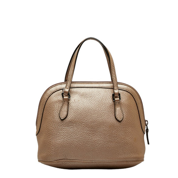 グッチ ハンドバッグ ショルダーバッグ 2WAY 341504 シャンパンゴールド レザー レディース GUCCI 【中古】