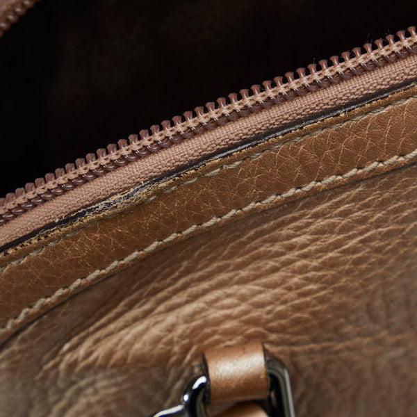 グッチ ハンドバッグ ショルダーバッグ 2WAY 341504 シャンパンゴールド レザー レディース GUCCI 【中古】