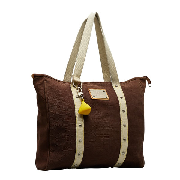 ルイ ヴィトン アンティグア カバGM ルイヴィトンカップ トートバッグ M80662 ブラウン キャンバス レディース LOUIS VUITTON 【中古】
