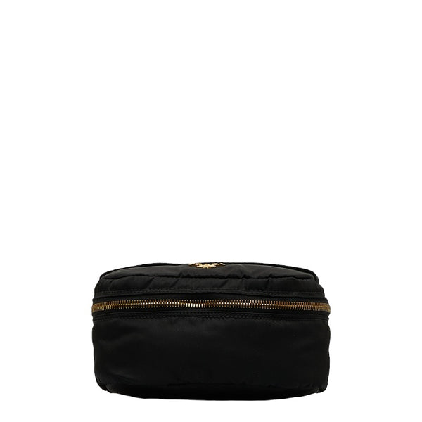 プラダ テスートトラベル クーラーポーチ 1ARB48 ブラック ナイロン レディース PRADA 【中古】