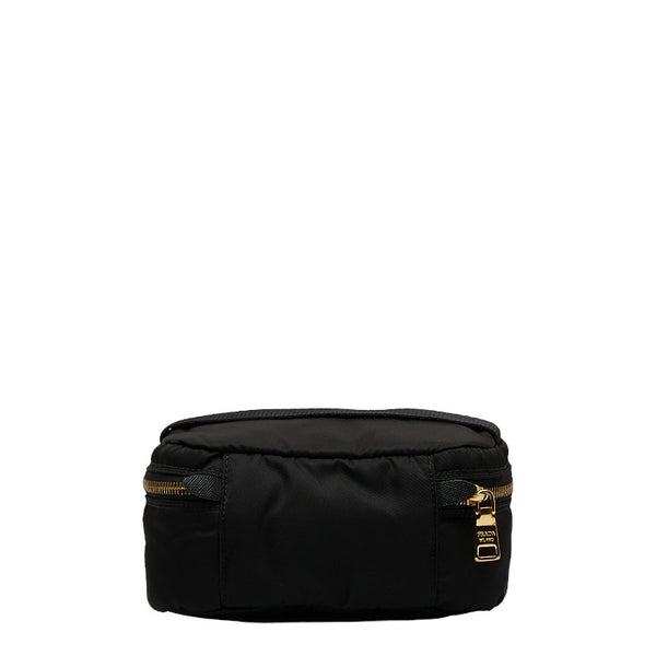 プラダ テスートトラベル クーラーポーチ 1ARB48 ブラック ナイロン レディース PRADA 【中古】