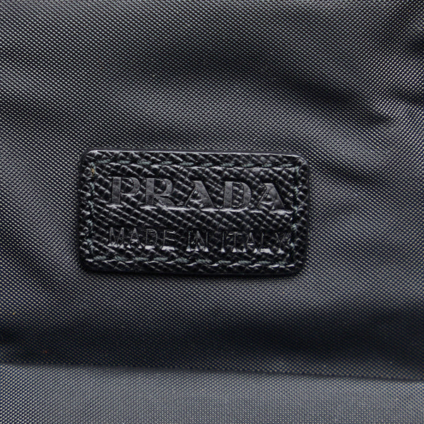 プラダ テスートトラベル クーラーポーチ 1ARB48 ブラック ナイロン レディース PRADA 【中古】