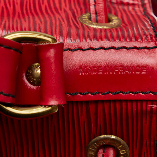 ルイ ヴィトン エピ プチノエ ワンショルダーバッグ ハンドバッグ M44107 カスティリアンレッド レザー レディース LOUIS VUITTON 【中古】