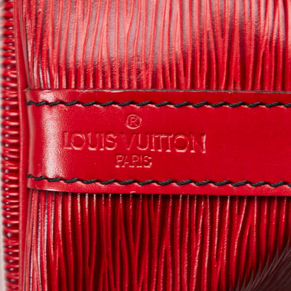 ルイ ヴィトン エピ プチノエ ワンショルダーバッグ ハンドバッグ M44107 カスティリアンレッド レザー レディース LOUIS VUITTON 【中古】