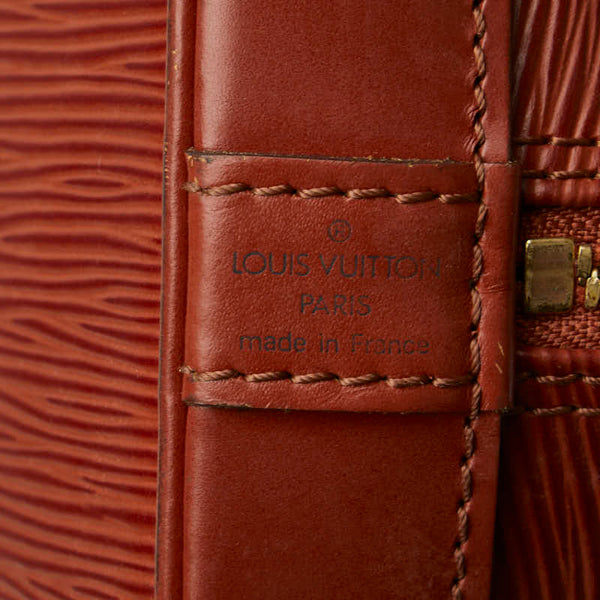 ルイ ヴィトン エピ アルマ ハンドバッグ ショルダーバッグ 2WAY M52143 ケニアブラウン レザー レディース LOUIS VUITTON 【中古】