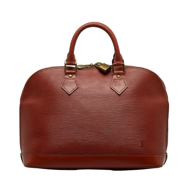ルイ ヴィトン エピ アルマ ハンドバッグ ショルダーバッグ 2WAY M52143 ケニアブラウン レザー レディース LOUIS VUITTON 【中古】