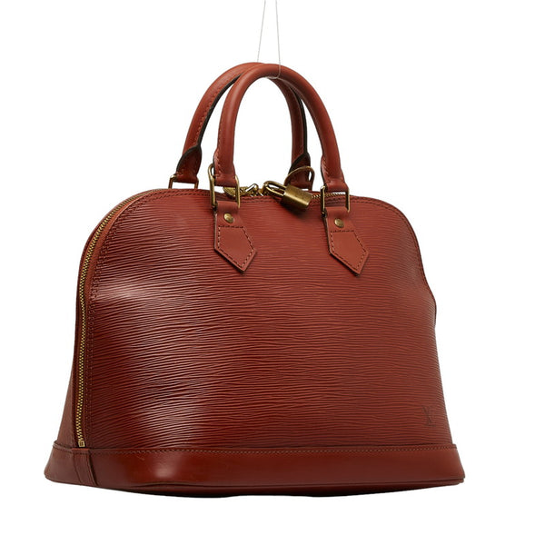 ルイ ヴィトン エピ アルマ ハンドバッグ ショルダーバッグ 2WAY M52143 ケニアブラウン レザー レディース LOUIS VUITTON 【中古】