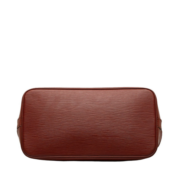 ルイ ヴィトン エピ アルマ ハンドバッグ ショルダーバッグ 2WAY M52143 ケニアブラウン レザー レディース LOUIS VUITTON 【中古】