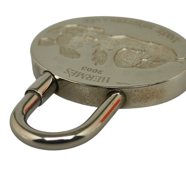 エルメス 地中海 2003 カデナ チャーム シルバー メタル レディース HERMES 【中古】