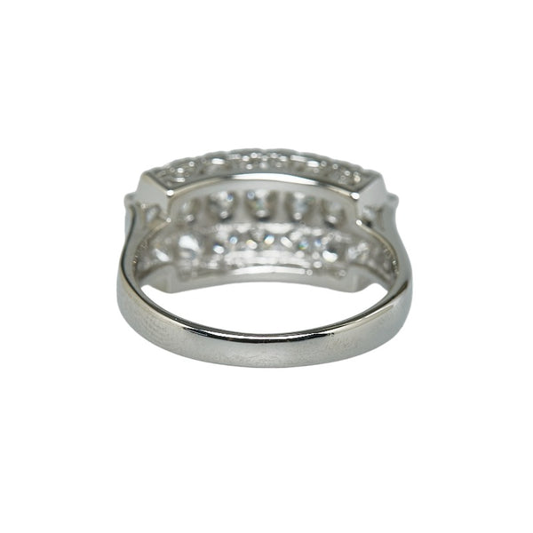 Pt900 プラチナ ダイヤ0.70ct リング 指輪 レディース 10号 【中古】