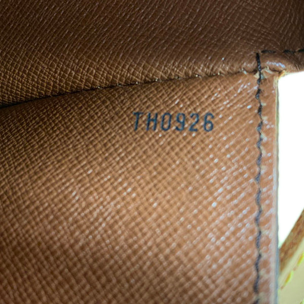 ルイ ヴィトン モノグラム サンクルー24 斜め掛け ショルダーバッグ M51242 ブラウン PVC レザー レディース LOUIS VUITTON 【中古】