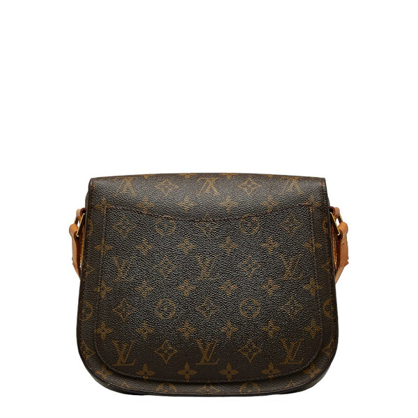 ルイ ヴィトン モノグラム サンクルー24 斜め掛け ショルダーバッグ M51242 ブラウン PVC レザー レディース LOUIS VUITTON 【中古】