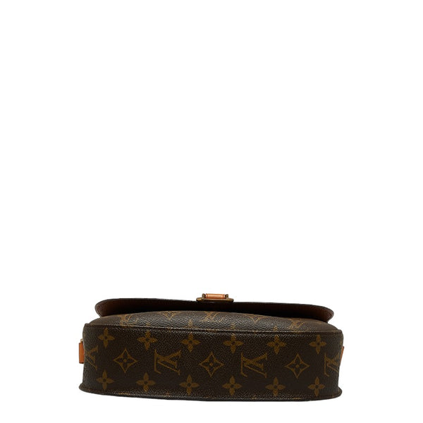 ルイ ヴィトン モノグラム サンクルー24 斜め掛け ショルダーバッグ M51242 ブラウン PVC レザー レディース LOUIS VUITTON 【中古】