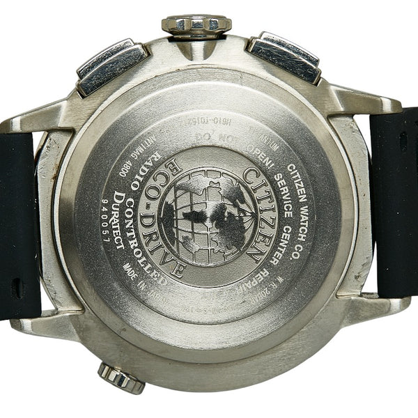 シチズン プロマスター エコドライブ 社外ベルト 腕時計 H610-T015212 クオーツ ネイビー文字盤 ステンレススチール メンズ CITIZEN 【中古】