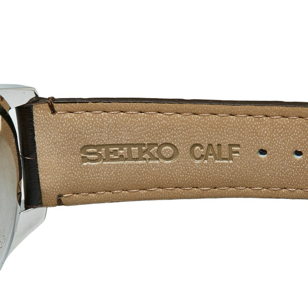 セイコー SPIRIT スピリット クロノグラフ 腕時計 SBTR017 クオーツ グリーン文字盤 ステンレススチール レザー メンズ SEIKO 【中古】