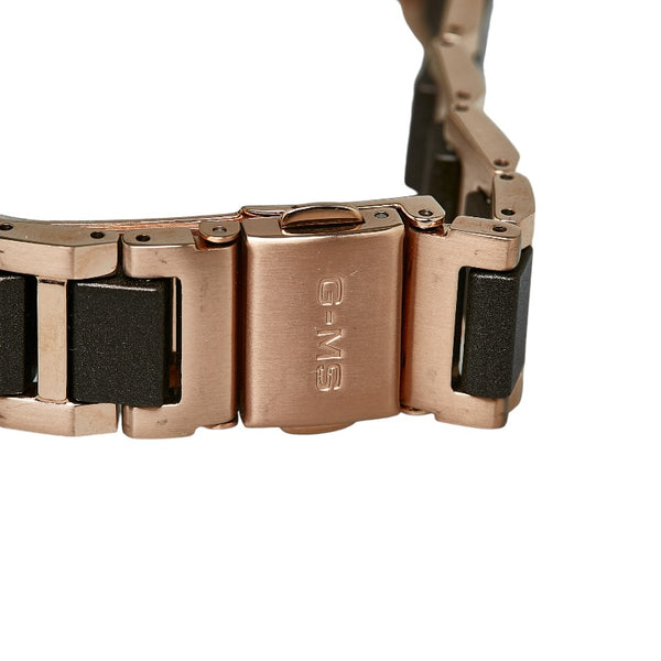 カシオ BABY-G G-MS ジーミズ 腕時計 MSG-W200CG-5AJF ソーラー ブラック文字盤 樹脂系 ステンレススチール レディース CASIO 【中古】