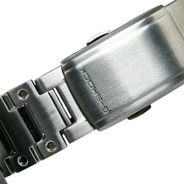 カシオ Bluetooth フルメタル 腕時計 GMW-B5000D-1JF ソーラー電波時計 ブラック文字盤 ステンレス メンズ CASIO 【中古】