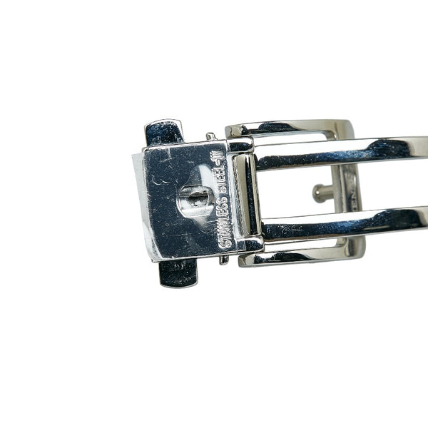 オリエント ORIENT STAR オリエントスター クラシック セミスケルトン 腕時計 自動巻き ゴールド文字盤 ステンレススチール レザー レディース ORIENT 【中古】