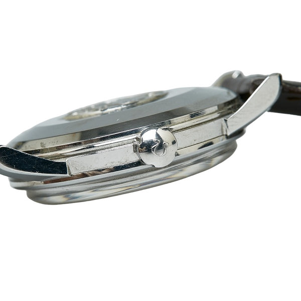 オメガ シーマスター ヴィンテージ cal.501 レザーベルト（社外品） 腕時計 自動巻き ゴールド文字盤 ステンレススチール メンズ OMEGA 【中古】