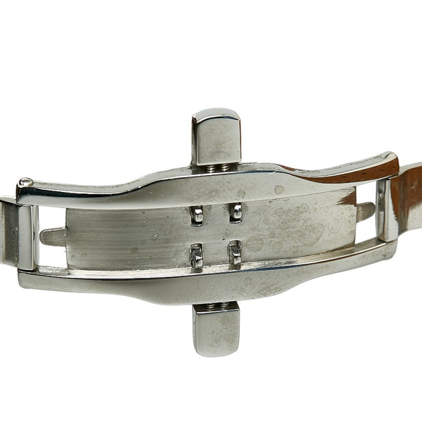 シチズン ナビホーク エコドライブ ベルト（社外品） 腕時計 U680 S092876 エコドライブ グレー文字盤 ステンレススチール レザー メンズ CITIZEN 【中古】