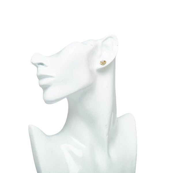 ミキモト K18YG イエローゴールド アコヤパール4mm ピアス レディース MIKIMOTO 【中古】