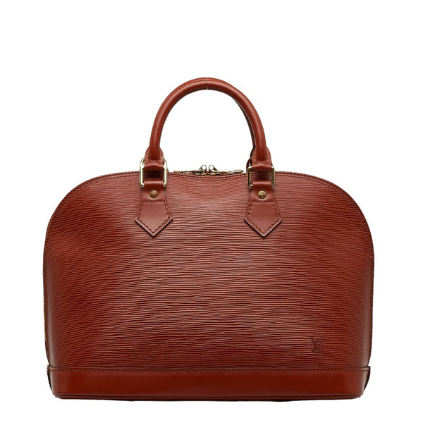 ルイ ヴィトン エピ アルマ ハンドバッグ M52143 ケニアブラウン レザー レディース LOUIS VUITTON 【中古】