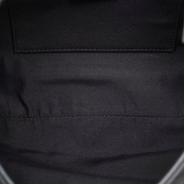 グッチ GGキャンバス アビー ワンショルダーバッグ ハンドバッグ アクセサリーポーチ 130939 ブラック レザー レディース GUCCI 【中古】