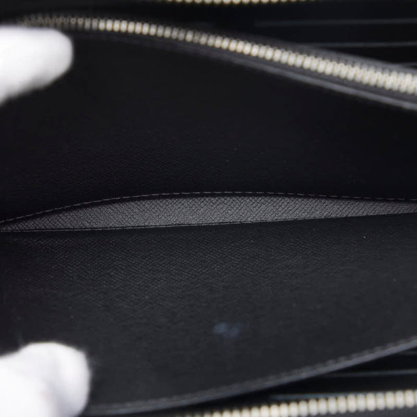 ルイ ヴィトン モノグラム エクリプス ジッピー XL 長財布 M61698 ブラック PVC レザー レディース LOUIS VUITTON 【中古】