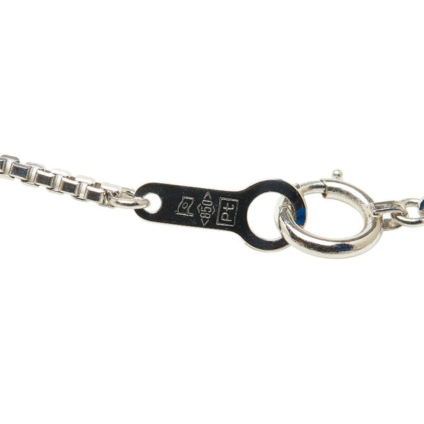 Pt900 プラチナ Pt850 プラチナ ダイヤ1.01ct ネックレス レディース 【中古】