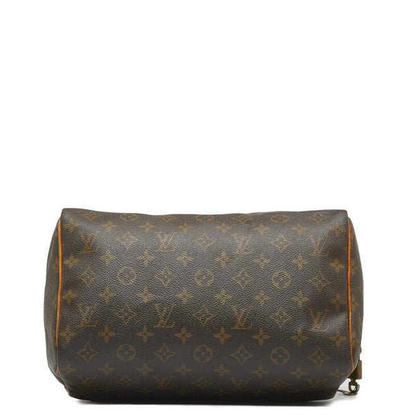ルイ ヴィトン モノグラム スピーディ30 ハンドバッグ ミニボストンバッグ M41526 ブラウン PVC レザー レディース LOUIS VUITTON 【中古】