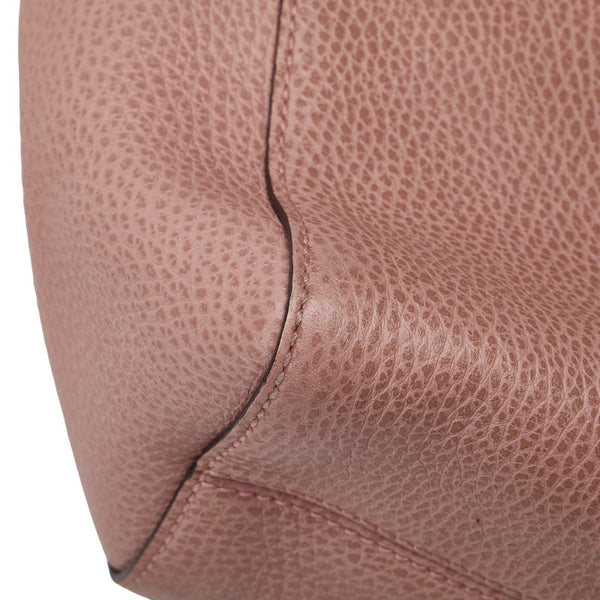 グッチ スウィング ハンドバッグ ショルダーバッグ 2WAY 368827 ピンク レザー レディース GUCCI 【中古】